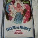 Garde Manger Fruits de France Rectangular Tray