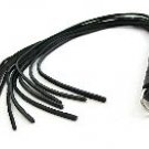 Black Leather Thong Whip 20" (adult novelty) Black Leather Thong Whip 20" (adult novelty)