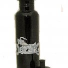 Water Bottle Stainless Steel Motorcycle Design with 2 Caps  (60143)
