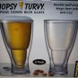 Hopsy-Turvy Upside Down Acrylic Beer Glass 2pc
