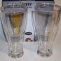 Hopsy-Turvy Upside Down Acrylic Beer Glass 2pc