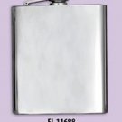 Mirror Finish  Polished Chrome Flask 8 fl oz  (11688)