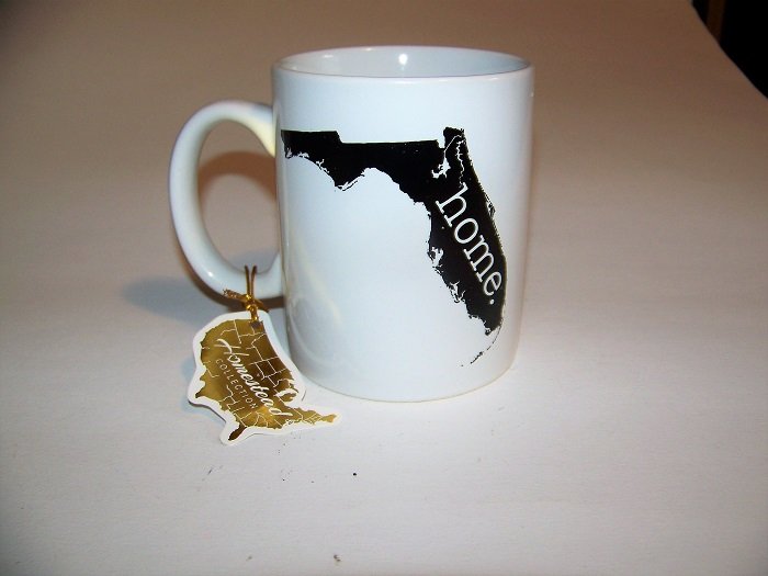 Florida Outline Home Ceramic Mug