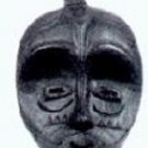 Candle Tiki Mask Pouting Face
