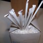 Boardwalk 7 3/4 in. Jumbo Translucent Straws 425 Wrapped Straws