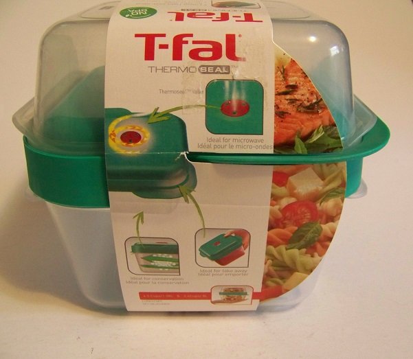 T-Fal  Lunch Set  Green Trim