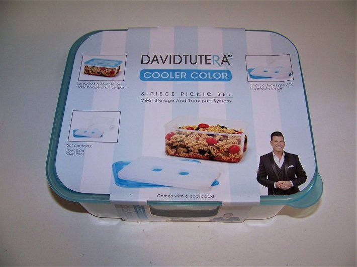 David Tutera 3pc. Picnic Set  Blue