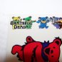 Rainbow Dancing Bears Vinyl Bumper Sticker 10 in. x 2 1/2 in.