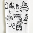 Surrounded by Pricks Cotton Kitchen Towel 28 x 29