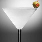 Prodyne LUX Acrylic Iced Martini Glass Double-Wall Re-Freezable
