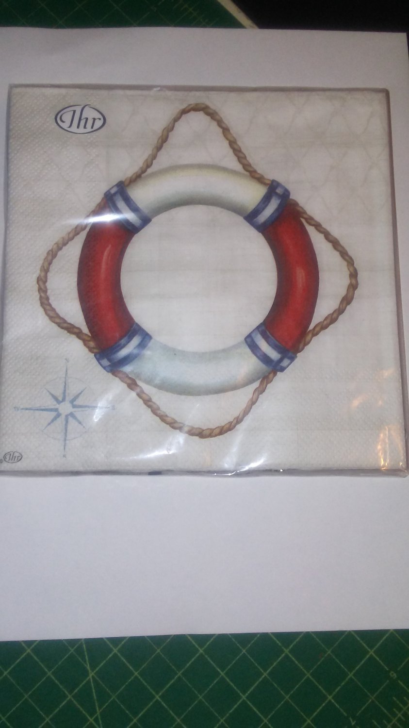 Ideal Home Range Welcome On Board Luncheon Napkins 20 ct.