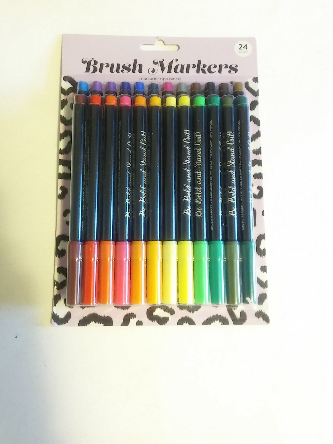 American Crafts Brush Markers 24/Pkg