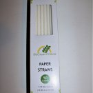TrueChoice BioGreen Choice Paper Straws 50 per box LOT OF 12 boxes