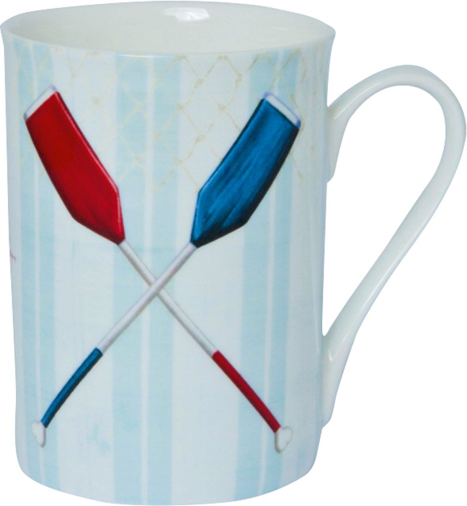 Ideal Home Range Paddles / Life Preserves Design Bone China Mug