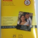 Kodak Ultra Premium Photo Paper 10 mil High-Gloss 8-1/2 x 11 25 Sheets/Pack