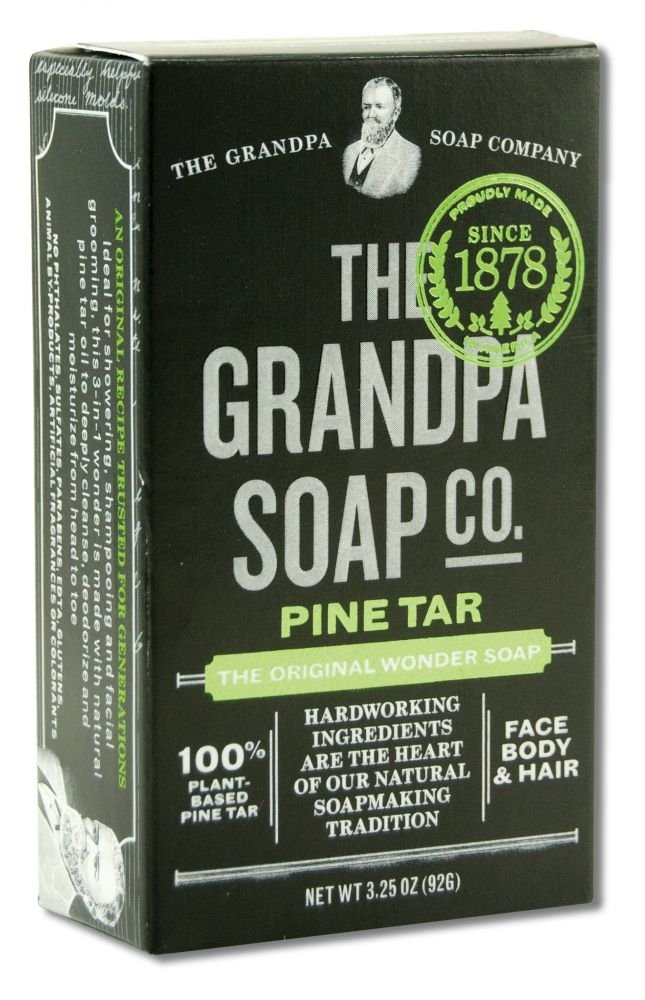 Grandpa Soap Co Pine Tar Soap 3.25 bar