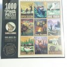 Americanflat Lake Lodge Classic Sportsman Puzzle 20" x 27" 1000pc