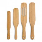 HIC Kitchen Bamboo Spurtles, Set of 4