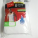 Hanes Men's Cotton Athletic Tees Tagless White Tank Tops 3XL 5 per pack