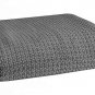 Elvana Home 100% Cotton Bed Blanket, King Size 102 x 90in., Charcoal Grey