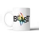 Gay Pride Beast Rainbow Scratch Coffee Mug