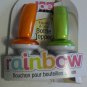 Joie Rainbow Expand and Seal Bottle Topper, Set of 2