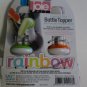 Joie Rainbow Expand and Seal Bottle Topper, Set of 2
