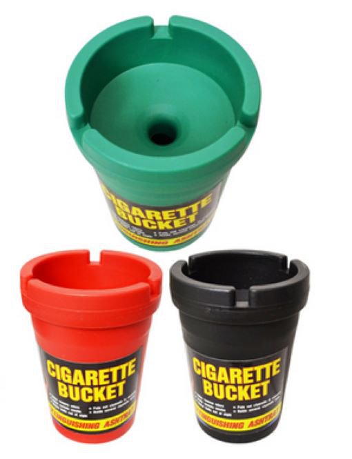Cigarette Butt Bucket Extinguishing Ashtray