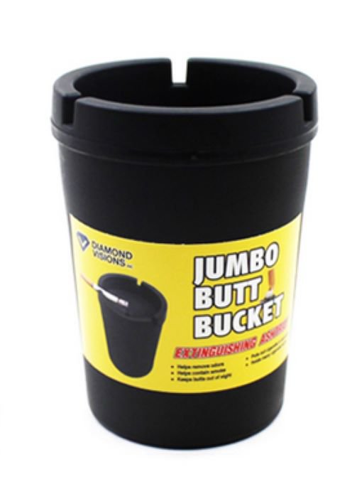 Jumbo Cigarette Butt Bucket Extinguishing Ashtray