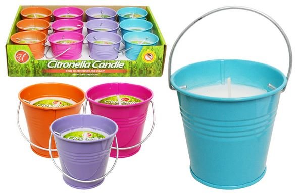 Citronella Candle in Pail (2.8 oz.)