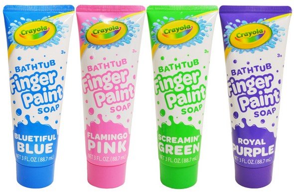 Crayola&Acirc;&reg; Finger Paint Soap (3 oz.) Tube