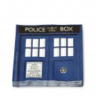 Dr Who Tardis Police Call Box Door Theme Luncheon Napkins 20ct