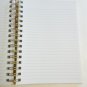 Rainbow Heart Notebook Journal Spiral Bound Hardcover  120 sheets (240pgs)