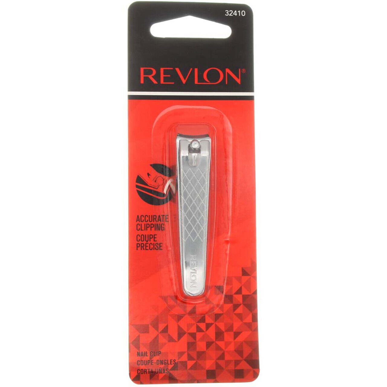 Revlon Nail Clippers With Curved Edge and Foldaway File