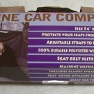 Car Seat Cover Dog Canine Car Companion  56” X 46”  Black