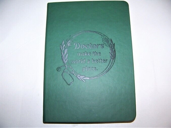 Angelstar Travel Notebook Diary Journal "Doctors make the world a better place"
