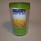 Luminarc Keep N Box Jar with Green Lid 38-1/2oz Luminarc Keep N Box Jar with Green Lid 38-1/2oz