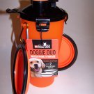Doggie Duo Food and Water Carrier in one w/2 Bowls (NBMM) Doggie Duo Food and Water Carrier in one w/2 Bowls (NBMM)