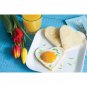 Kitchen Heart Shape Egg Ring, Set of 2