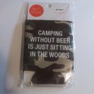 Camo Neoprene 12oz Can Koozie ....Sitting in the Woods....  (126859)