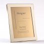 Brass 5"x7" Picture Frame with Easel Back.