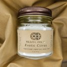 Exotic Citrus 8 oz Glass Mason Jar Candle Exotic Citrus 8 oz Glass Mason Jar Candle