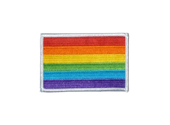 Rainbow Flag Patch  (Large or Small)