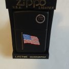 Zippo Lighter Old Glory on Black Matte