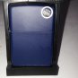 Zippo Lighter Navy Blue Matte