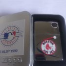 Zippo Lighter MLB Red Sox   on High Polish Chrome