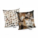 Decorator Pillow Whose Kitten 18" Square Decorator Pillow Whose Kitten 18" Square