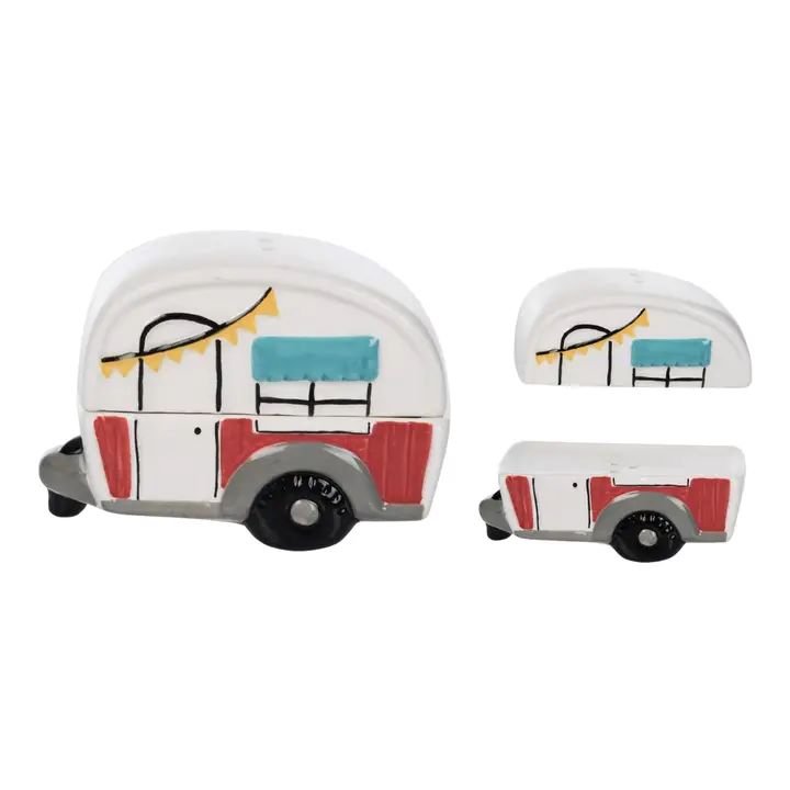Salt and Pepper Shaker: Camper Set