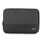 Stebco Bugatti TAC1420-GREY/BLACK Matt Tablet Sleeve, Polyester, 7.5 x 10.5in.