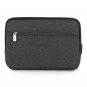 Stebco Bugatti TAC1420-GREY/BLACK Matt Tablet Sleeve, Polyester, 7.5 x 10.5in.